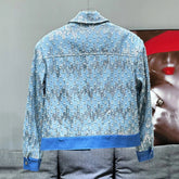Men's Embellished Denim Jacket